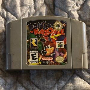Nintendo Gray N64 Game Cartridges Collection